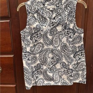 Womens Blouse Kim Rodgers Size Small Black& White